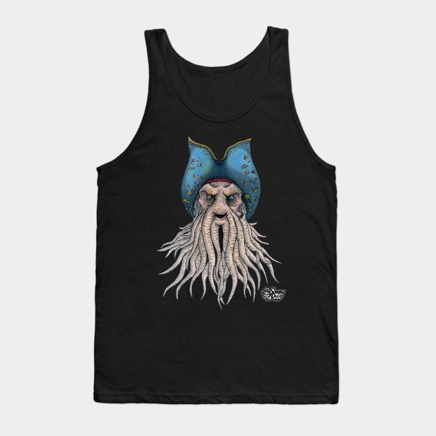 Davy Jones Tank Top by The Art of Sammy Ruiz